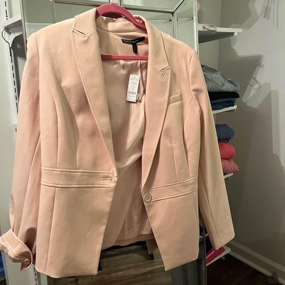 NWT Light Peach Blazer